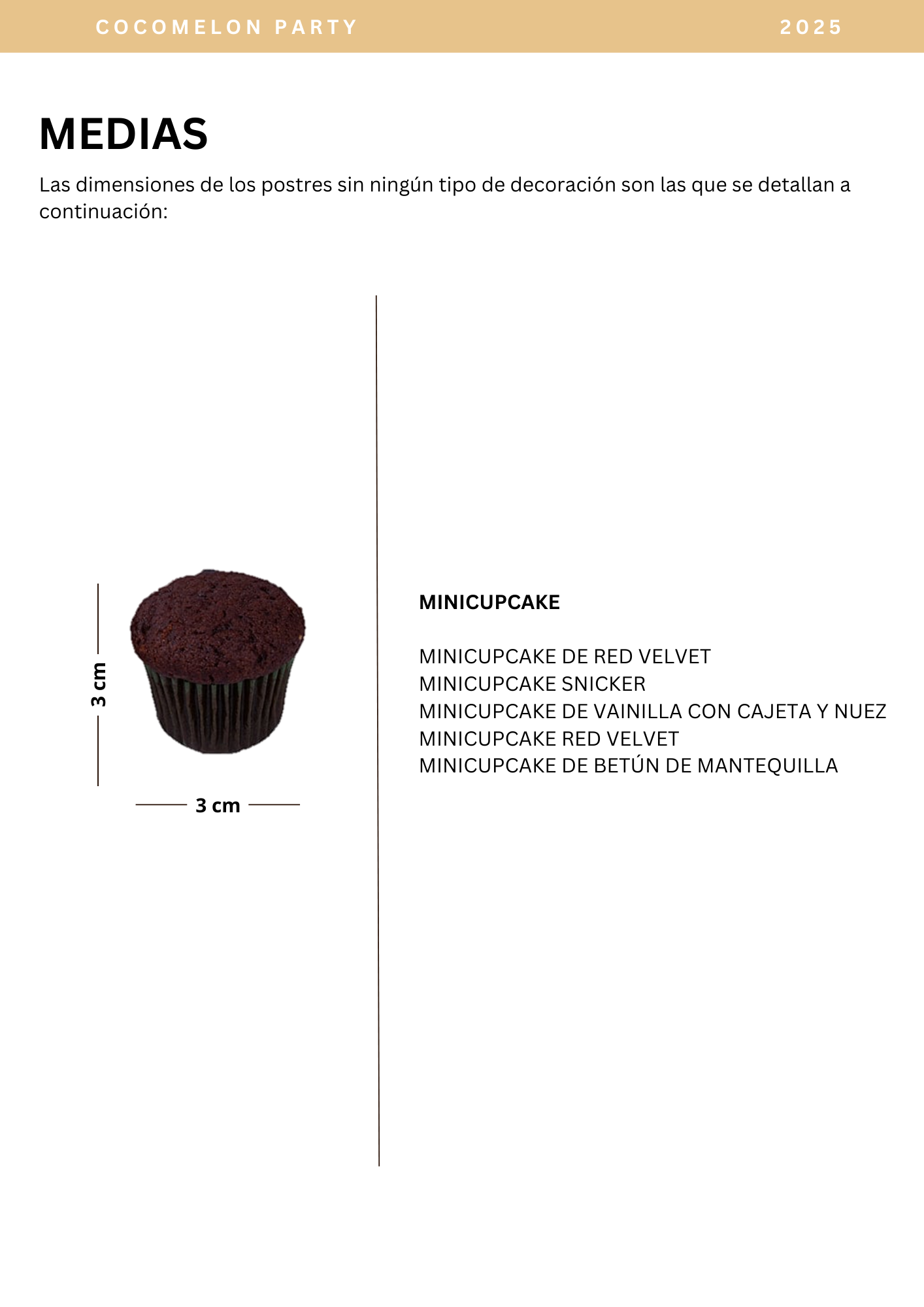 Paquete #2 de postres